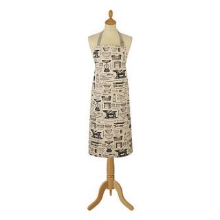 baking cotton apron by ulster weavers