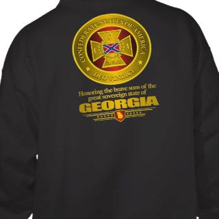 Southern Cross of Honor  Georgia Hoodies