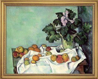 Paul Czanne 'Stillleben mit pfeln und Primeln', frhe 1890er Küche & Haushalt