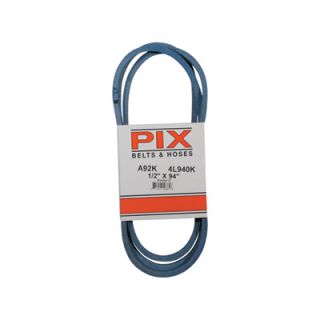PIX Blue Kevlar V-Belt with Kevlar Cord — 94in.L x 1/2in.W, Model# A92K/4L940K  Belts   Pulleys