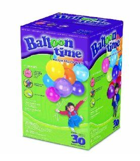 Balloon Time 30 Heliumset Helium Ballons Ballongas Küche & Haushalt