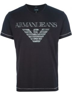Armani Jeans Brand Print T shirt