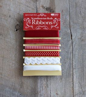 six scandi ribbons by the original pop up shop