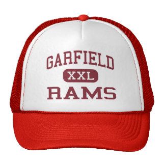 Garfield   Rams   High School   Akron Ohio Mesh Hats