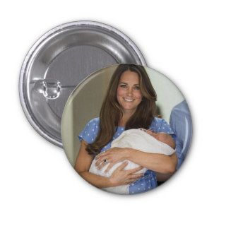 Kate Middleton Holding Newborn Son Pin
