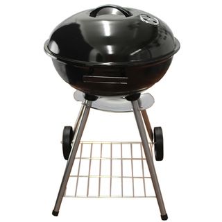 18 Inch Steel Plated Cooking Grate and Steel Charcoal BBQ Grill Charcoal Grills