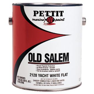 Pettit Flat Yacht White Paint Gallon 616656