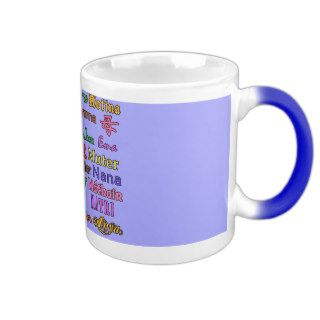 The Word Mother in Many Languages Coffee Mugs