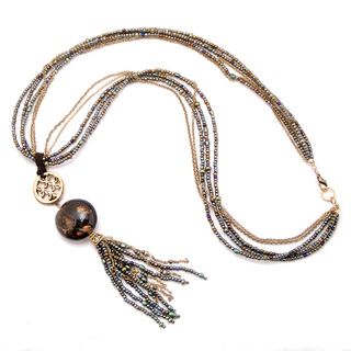 Peyote Bird Designs Bead Tassel Necklace Peyote Bird Designs Necklaces
