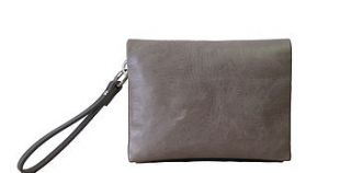 soft leather fold over purse by blair sorley