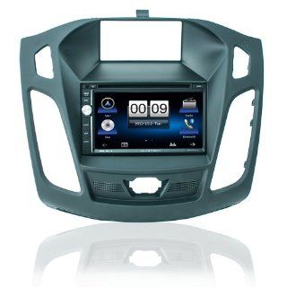 7" Highspeed Navigations Autoradio f�r Ford Focus MK4 von ICARTECH   ultraschneller 1.2 GHz Cortex A9 Prozessor   Lenkradsteuerungs�bernahme INKLUSIVE   Original Ford Warnblinkschalter INKLUSIVE   Externes Mikrofon GRATIS   GPS Navigation + TMC Ready 