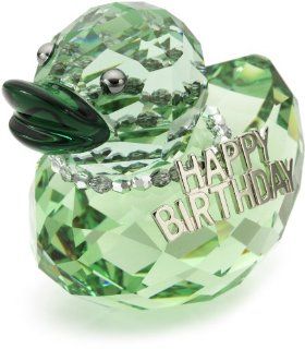 Swarovski Kristallfiguren Happy Birthday Duck 1078531 Schmuck