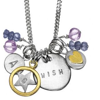 wish classic necklace by chambers & beau