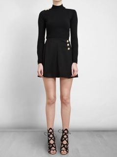 Versus Fine Wool Miniskirt