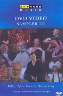 Arthaus Musik DVD Video Sampler III (NTSC) Cecilia Bartoli, Bryn Terfel, Vesselina Kasarova DVD & Blu ray