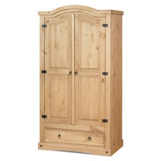 Hometime Aztec Mexican Pine Armoire