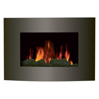 HomeTech Contemporary Electric Fireplace — 1,500 Watts, Wall-Mount, 34.75in.L x 22in.H, Model# EF430