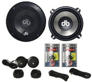Pair of Brand New Db Drive Db580 5.25" Car Audio Component Speaker System  Component Vehicle Speaker Systems 