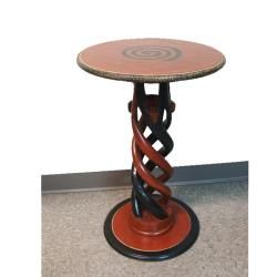 Tall Unity Globe Spiral Table (Ghana) Coffee, Sofa & End Tables