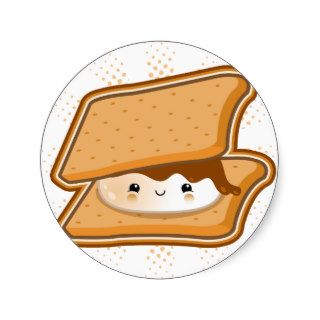 Kawaii Smore Sticker