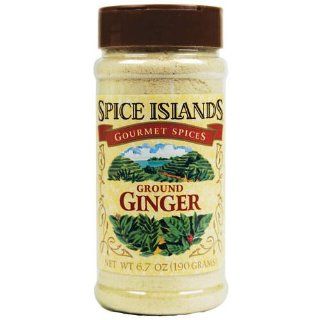 Spice Islands Gourmet Spices Ground Ginger Spice Seasoning (Net Wt 6.7 oz)  Grocery & Gourmet Food