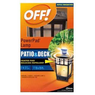 OFF® PowerPad® Mosquito Repellent Lamp