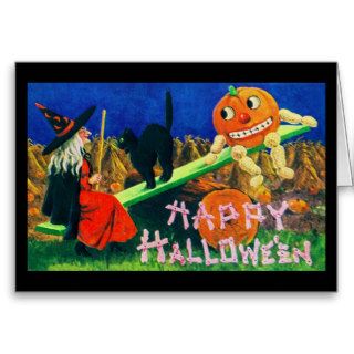 Halloween Friends Greeting Cards