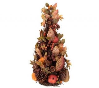 26 Rustic Mixed Fruit Topiary by Valerie —