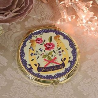 caravan compact mirror by lisa angel homeware and gifts