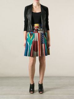 Wunderkind Flag Print Skirt   Jean Pierre Bua