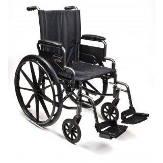 Traveler L4   Adj. Arms and Quick Release Wheels Seat Size 18" W x 16" D, Front Rigging Swingaway Footrest Health & Personal Care