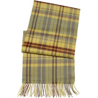 D&Y by David & Young Softer than Cashmere Scarf   Plaid