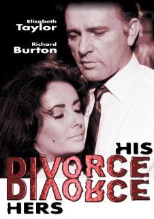 Elizabeth Taylor & Richard Burton   Divorce His, Divorce Hers Elizabeth Taylor, Richard Burton, Waris Hussein Movies & TV