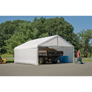 ShelterLogic Enclosure Kit for Item# 252387 Super Max 20ft.L x 18ft.W Canopy — White, Model# 26775  Enclosure Kits