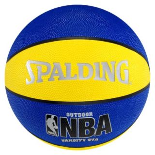 Spalding NBA Varsity Basketball   Blue/Yellow (2