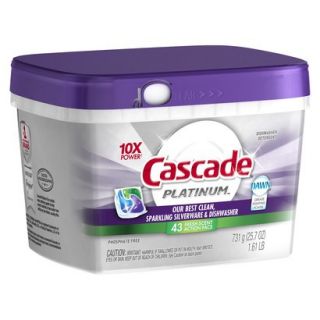 Cascade Platinum ActionPacs Fresh Scent Dishwash