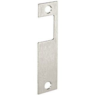 HES Stainless Steel KD Faceplate for 1006 Series Electric Strikes for Use with Mortise Lockset with Deadlatch Above the Latchbolt, Satin Stainless Steel Finish