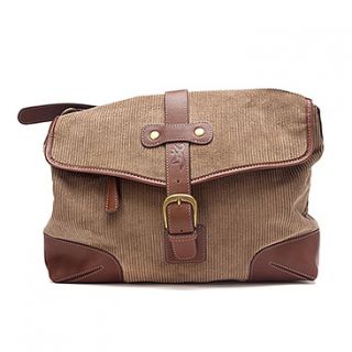 AmeriBag Missoula Messenger  Women's   Corduroy w/ Leather