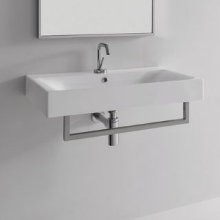 WS Bath Collections Kerasan Cento Wall Mounted / Vessel Bathroom Sink