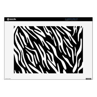 Zebra Stripe Wallpaper Pattern Laptop Skin