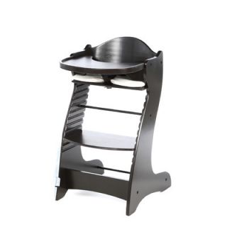 Badger Basket Embassy Wood High Chair with Tray