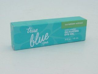 True Blue Spa Cucumber Extract Cool & Fresh DE PUFFING EYE GEL .5 oz  Eye Puffiness Treatments  Beauty