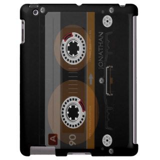 Retro Music Cassette Tape iPad Case