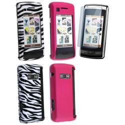 3 piece Case/ Screen Protector for LG enV Touch VX11000 Eforcity Cases & Holders
