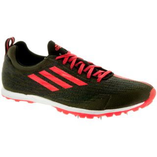 adidas XCS 5 Spike adidas Mens Running Shoes Black/Earth Green/Infrared