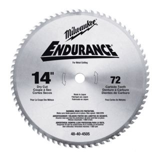 Milwaukee Cold Cut Tooth Blade   14 Inch, Model 48 40 4505