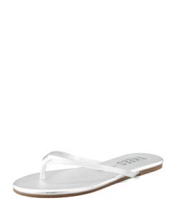 Highlighters Thong Sandal, Silver   Tkees