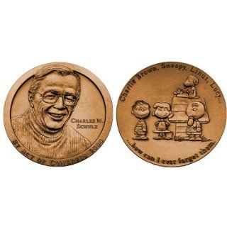 2000 Charles M. Schulz Bronze "Coin" Medal 