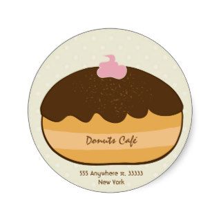 Donuts Cafe Sticker