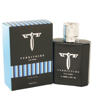 Territoire for Men by Yzy Perfume Eau De Parfum Spray 3.4 oz